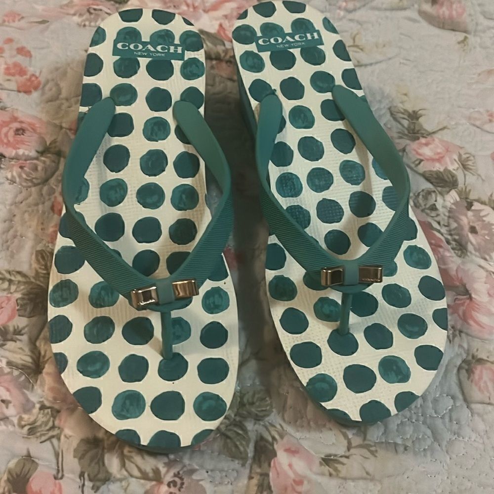 Coach sandals 